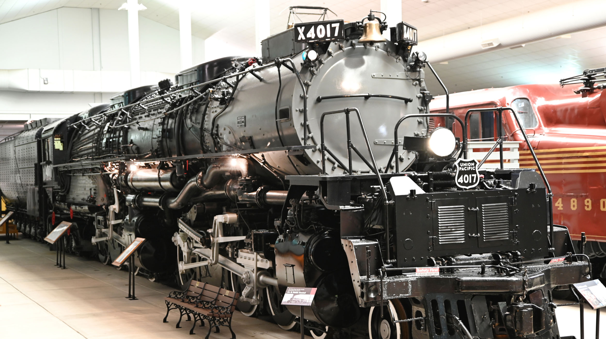 Train in the museum