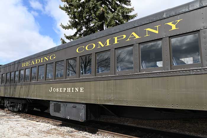 Reading Company Josephine passenger car