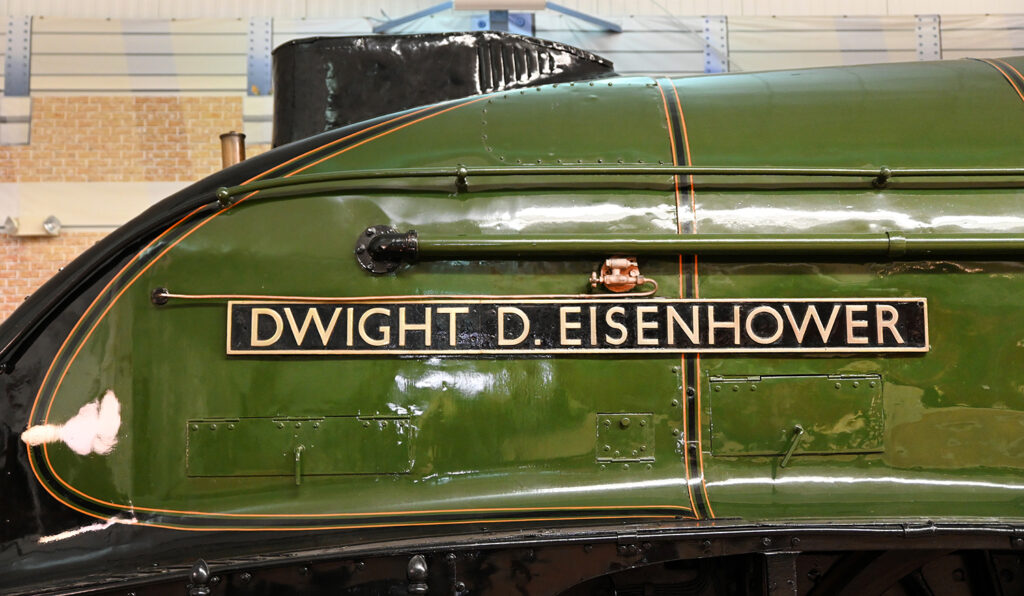 Dwight D. Eisenhower Locomotive & Command Cars