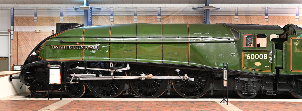 Dwight D. Eisenhower Locomotive & Command Cars