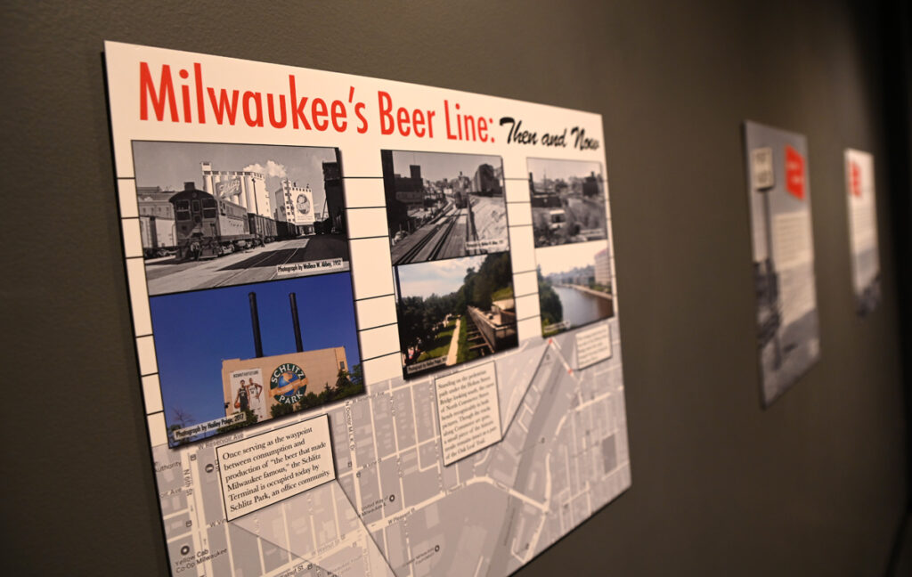 The Milwaukee Beer Line: From Grain to Glass exhibit