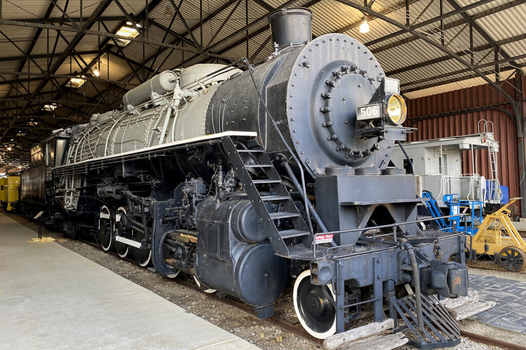 Duluth, Missabe & Iron Range #506 locomotive and tender