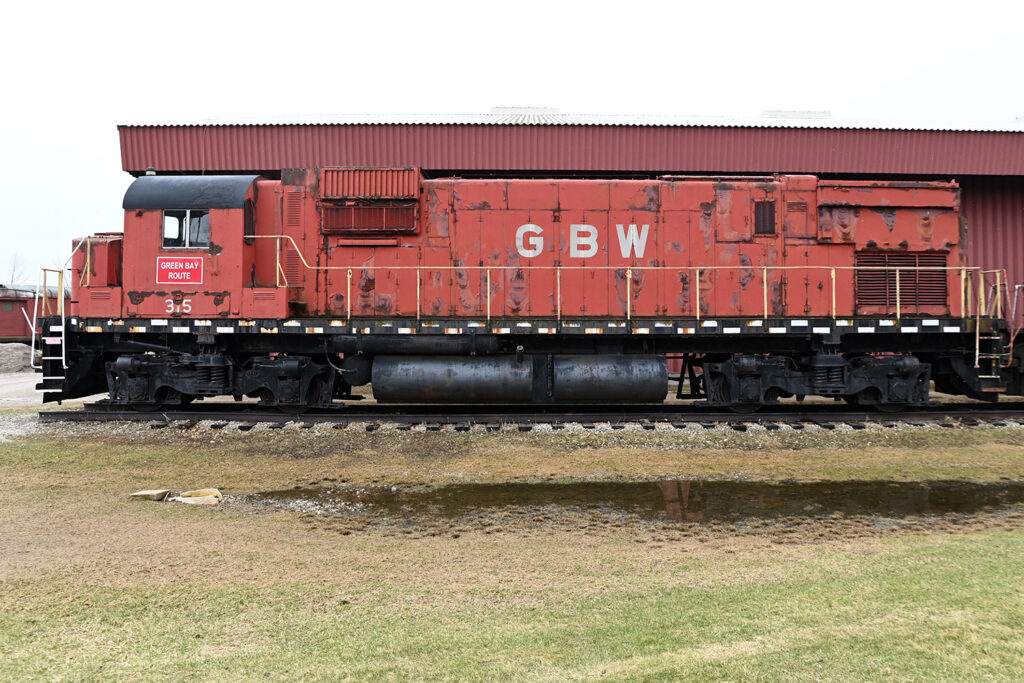 Green Bay & Western #315 locomotive