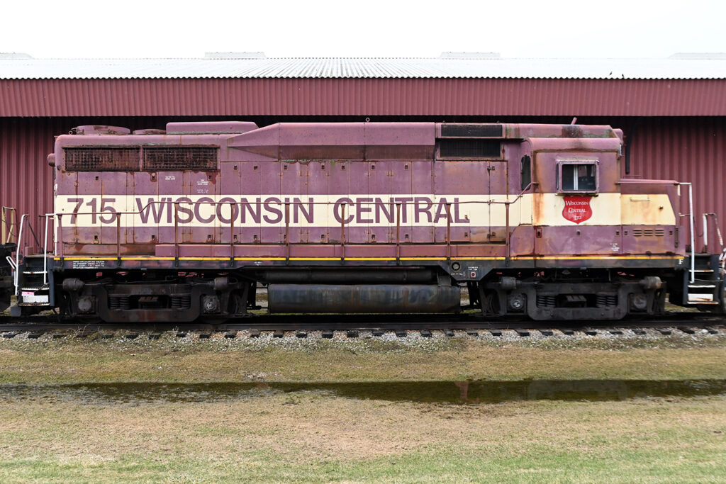 Wisconsin Central #715 locomotive