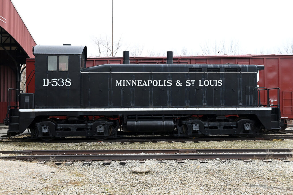 Minneapolis & St. Louis #D538 locomotive