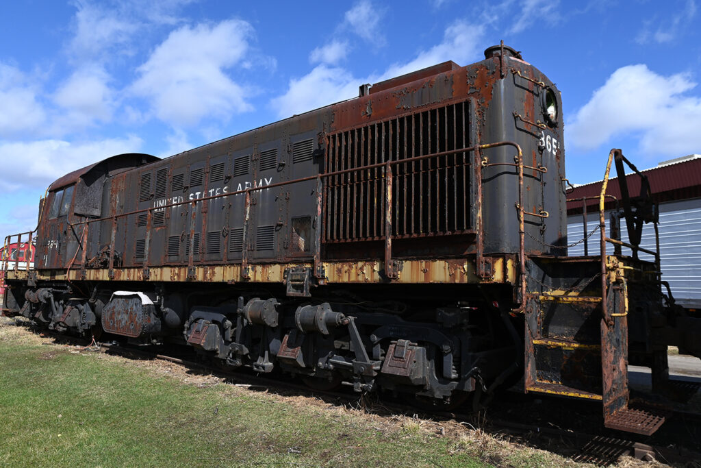 United States Army #8651 locomotive *