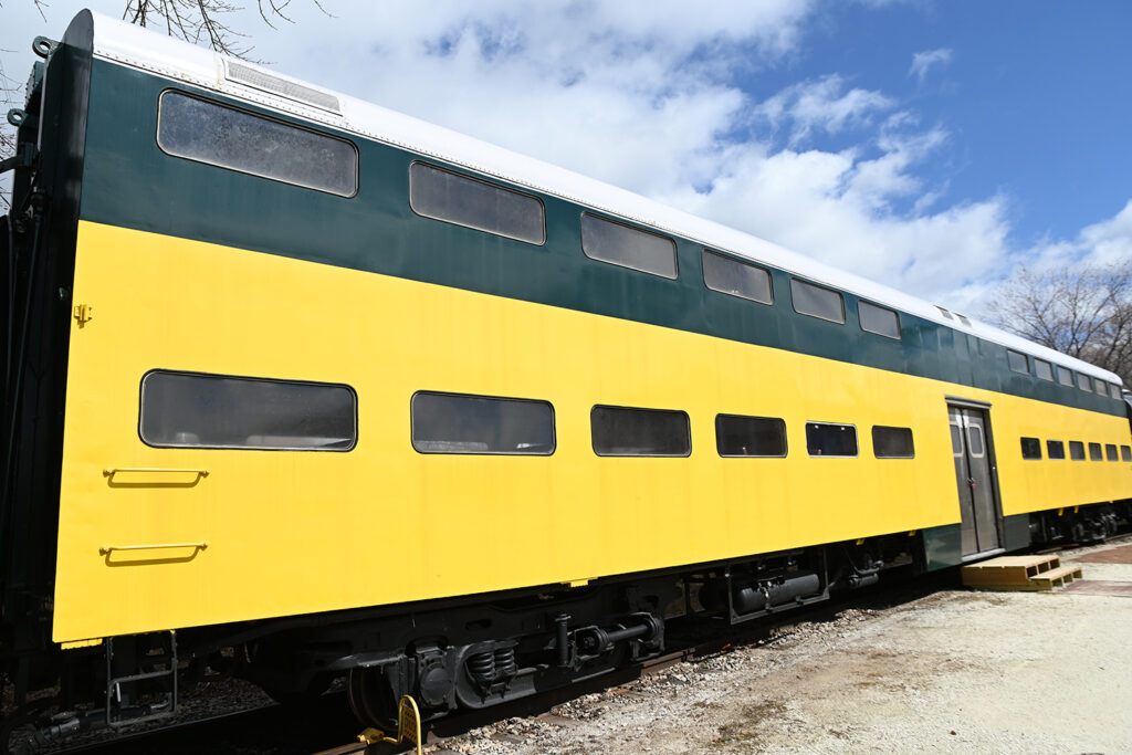 Chicago and North Western #32 bi-level passenger car