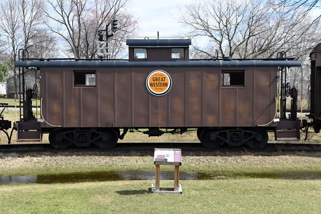 Chicago Great Western #10521 caboose