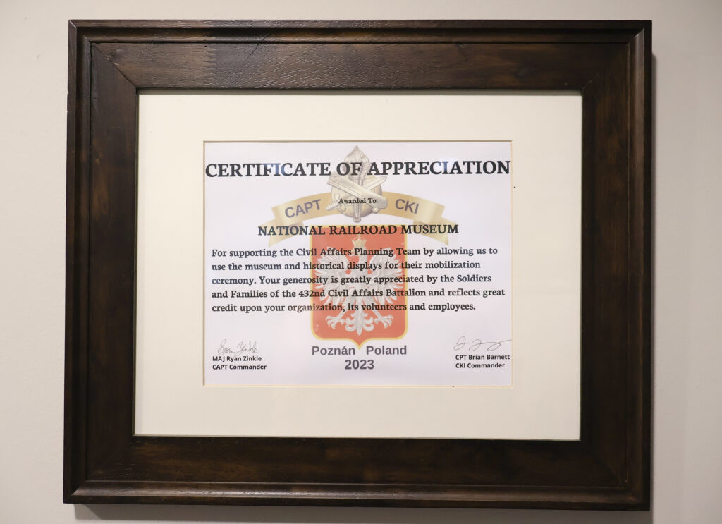 2023 Certificate of Appreciation