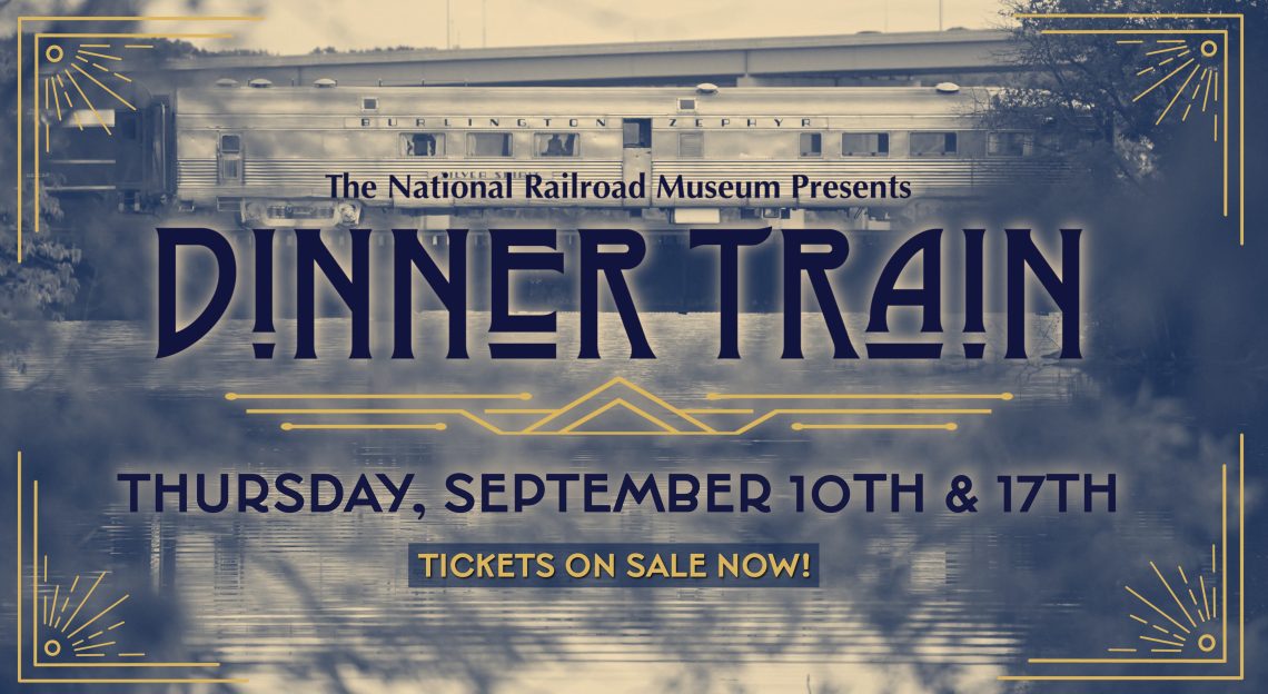 Dinner Train September 10 & 17, 2026