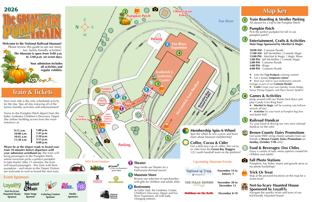 Grounds Guide - Great Pumpkin Train 2026 - October 10,11